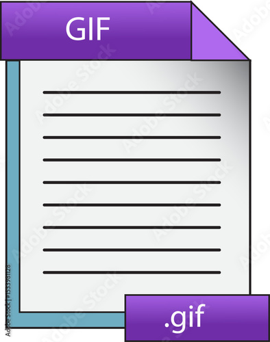GIF Image File Icon