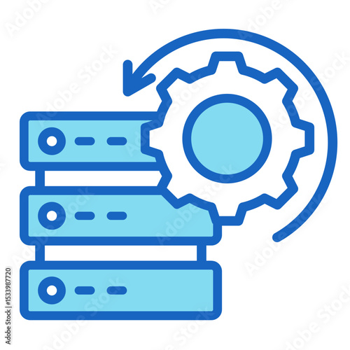 Disaster Recovery  Icon Element For Design	