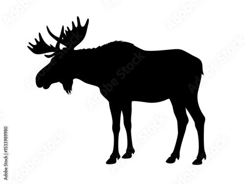 deer silhouette vector