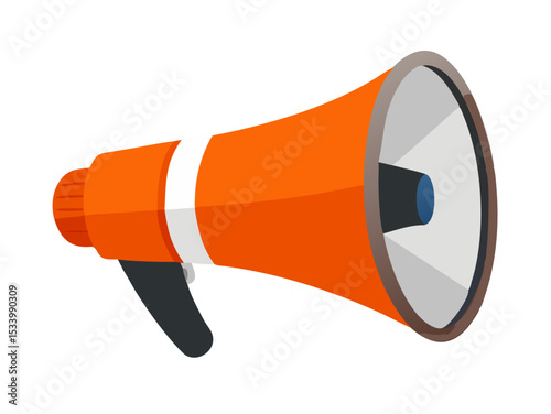 megaphone announcement loudspeaker