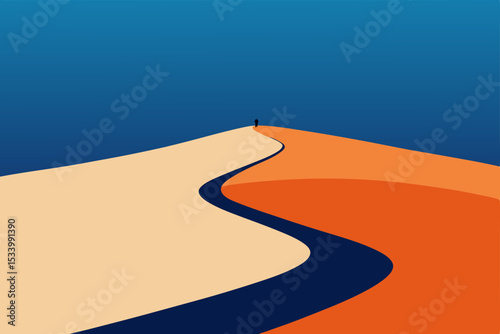 road to the sea