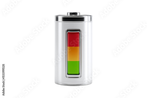 Energy indicator indoor close-up
