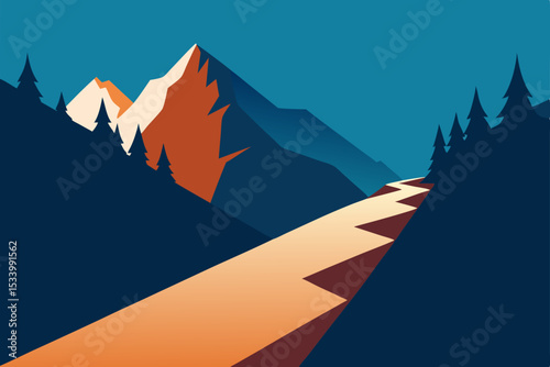 mountains in the mountains