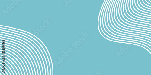 Simple green curve and line pattern print design for presentation, linen, background, poster, carpet, rug, cover, duvet, curtain, pillow, bedding, shawl, scarf, frame, mug, t shirt, mousepad