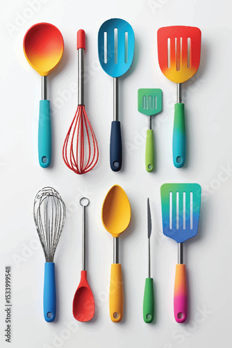 set of kitchen tools
