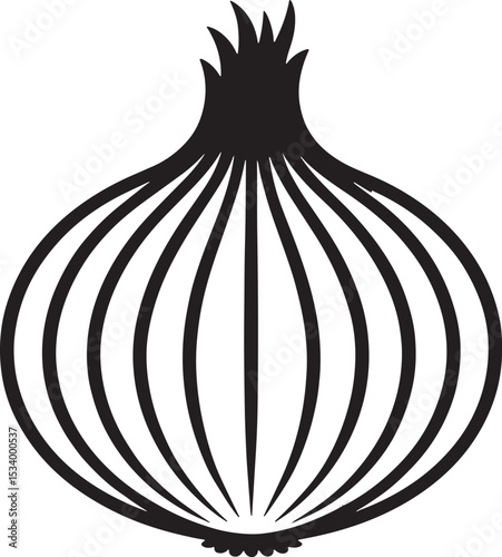 onion vector illustration