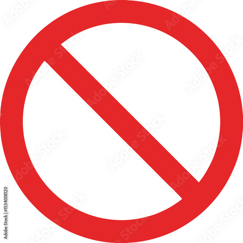 Free Download Red Prohibition Sign No Symbol Vector Isolated

 - GFXLoad