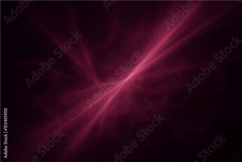 Abstract dark pink with light rays and a hint of smoke texture.