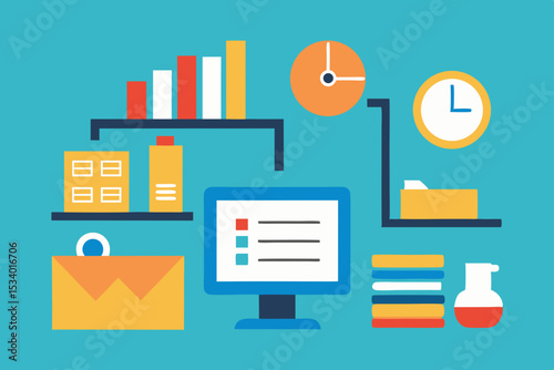 Efficient Workplace Organization Time Management & Productivity Boost