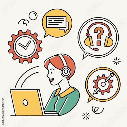 Business teamwork icons collection. Business team working together and human resources. wifi workers
