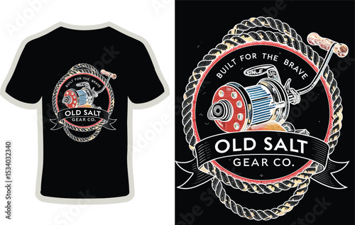 Old Salt Gear Co. vintage fishing brand