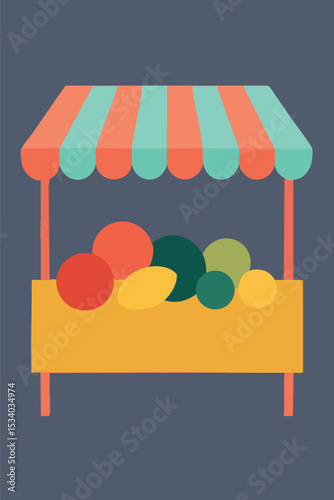 shop window with colorful flowers
