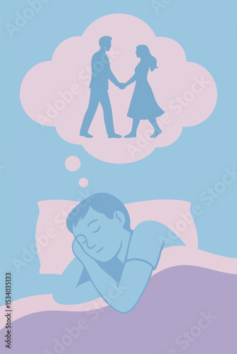 girl and boy in dream of boy