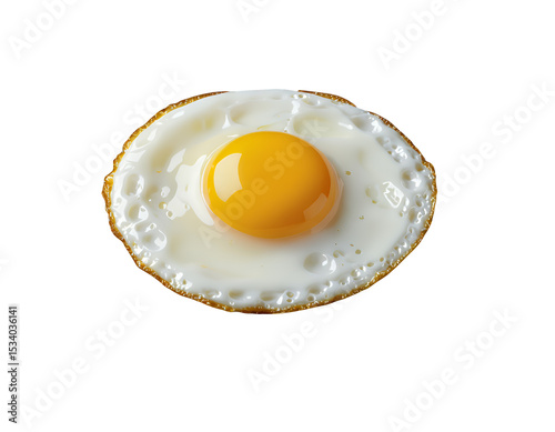 Sunny Egg on Transparent Background, Breakfast Icon