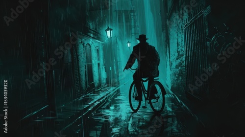 Wallpaper Mural Joyful cyclist exploring nature on a sunny day, promoting active lifestyle and eco-friendly transport. Torontodigital.ca