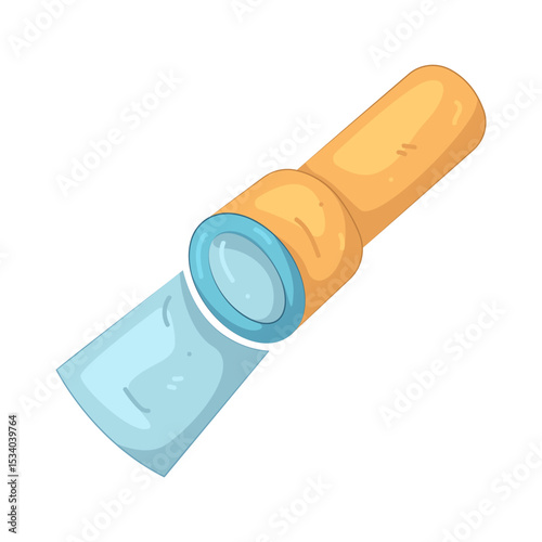 Illustration of flashlight 