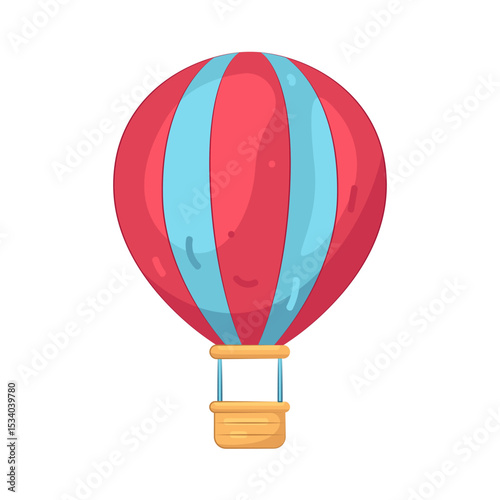 Illustration of hot aid balloon 