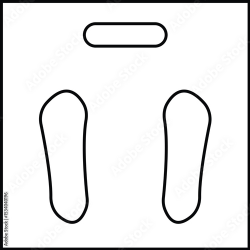  Weighing Machine Icon – Weight Check and Fitness Tracker Vector
