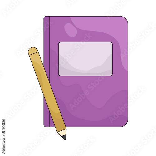 Illustration of guide book 