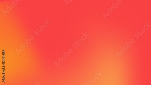 Vibrant red and orange gradient with soft, blurred edges. Seamless loop background. 4K.