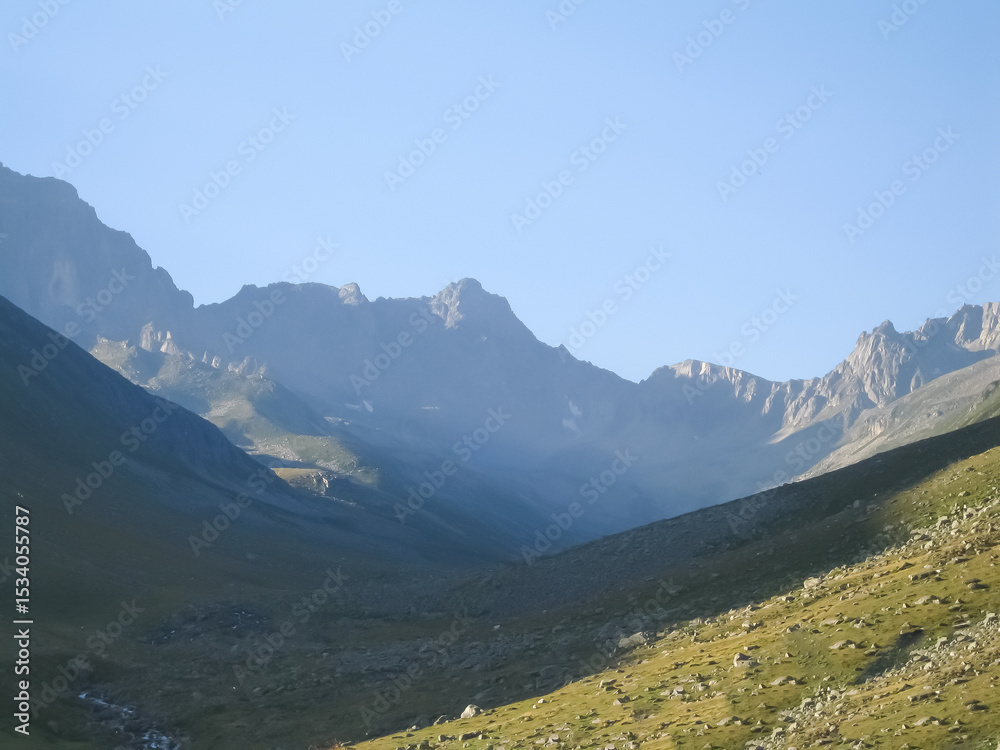Naklejka premium Kaçkar mountains