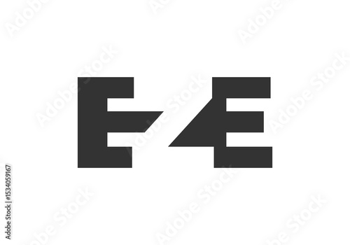 EZE logo design. Initial letter E Z E bold font style for tech startups, consulting, corporate branding. Creative company name, headlines typography identity, trendy logotype.