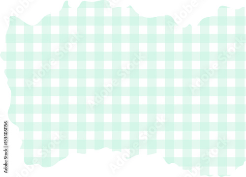 Light Blue Gingham Washi Tape Design