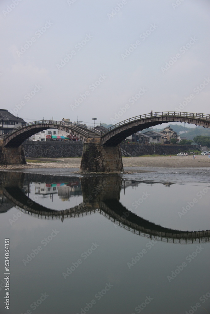 Obraz premium 『錦帯橋』日本観光 山口県岩国市横山! #Kintai Bridge