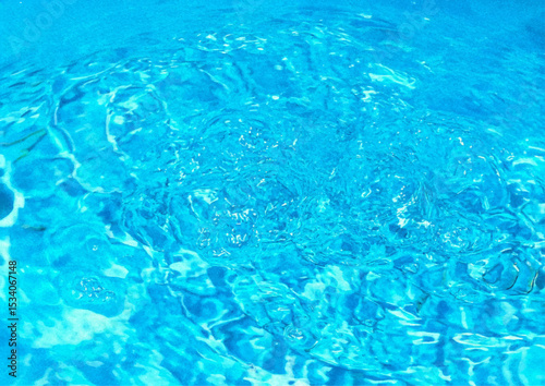 透明感のある美しい水面の波紋のイメージ　背景