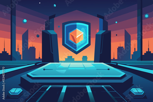 vector illustration of a city