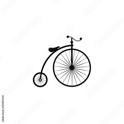 bicycle vector illustration with transparent background