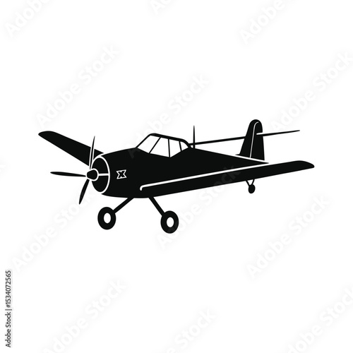 airplane vector illustration with transparent background