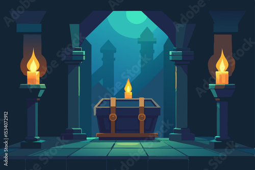 candles in the church