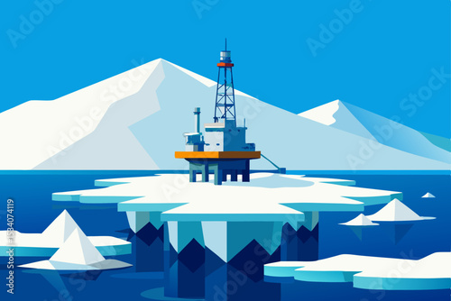 ship in the sea