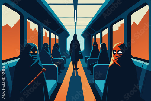train in subway