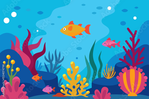 fish in the aquarium