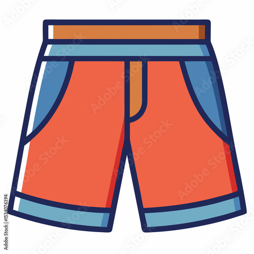 Basic Shorts Vector Design