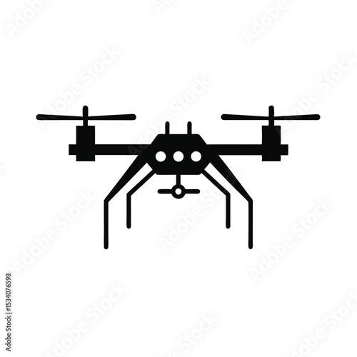 Flying Drone Vector 
