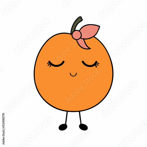 funny orange fruit