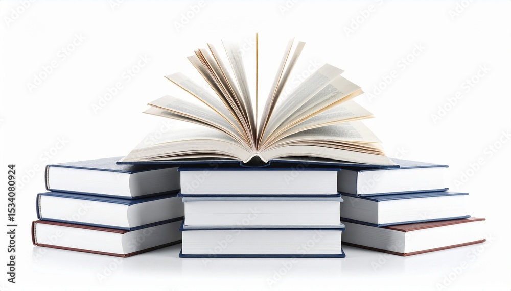 Fototapeta premium stack of books