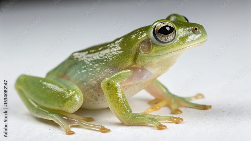 Obraz premium Glass Frog on studio background