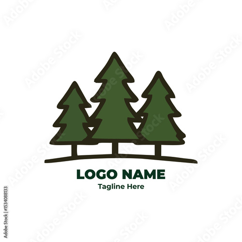 Wild camp logo design for outdoor adventure trail hiking camping badge trekking emblem gear forest nature journey tent wilderness explorer trip