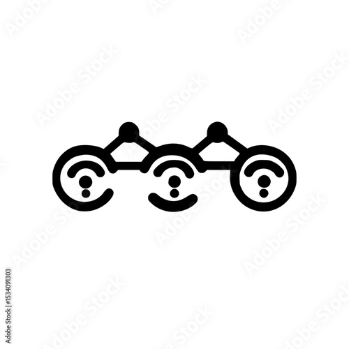 Dark web access icon 