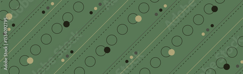 Abstract background khaki different geometric shapes - Vector illustration