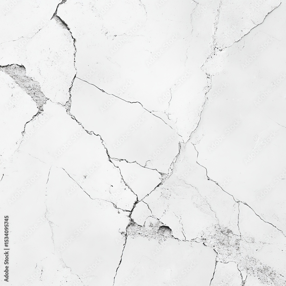 Obraz premium Marble Veins Texture: A pristine and elegant, high-angle close-up captures the intricate veins and delicate cracks of a flawless marble surface, evoking a sense of timeless sophistication. 
