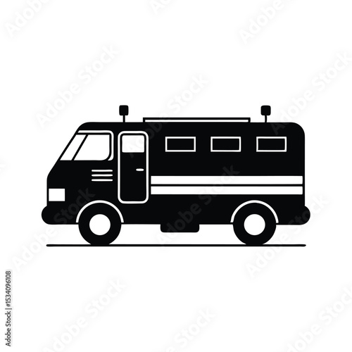 vector cartoon bus vector illustration transparent background 