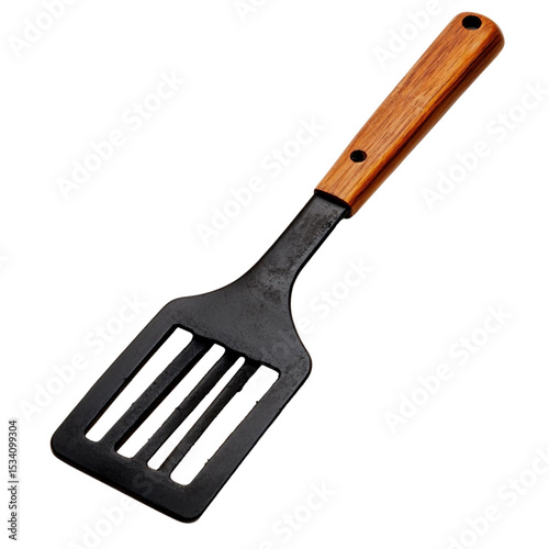Barbecue spatula grill tool isolated [Transparent Background PNG].