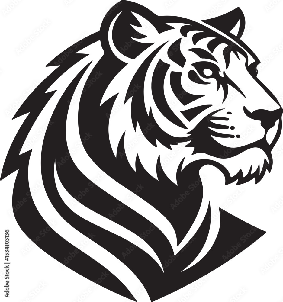 Fototapeta premium vector image of a lion