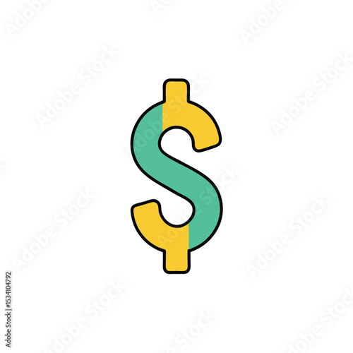 illustration of a dollar sign