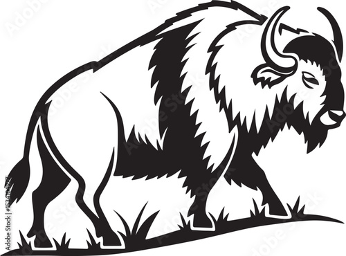 wild boar vinyl ready vector illustration